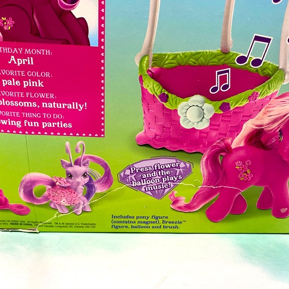 MY LITTLE PONY G3 NWT VTG 2005 CRYSTAL PRINCESS BALLOON FLYING MUSICAL, 2/PONIES - Picture 16 of 16